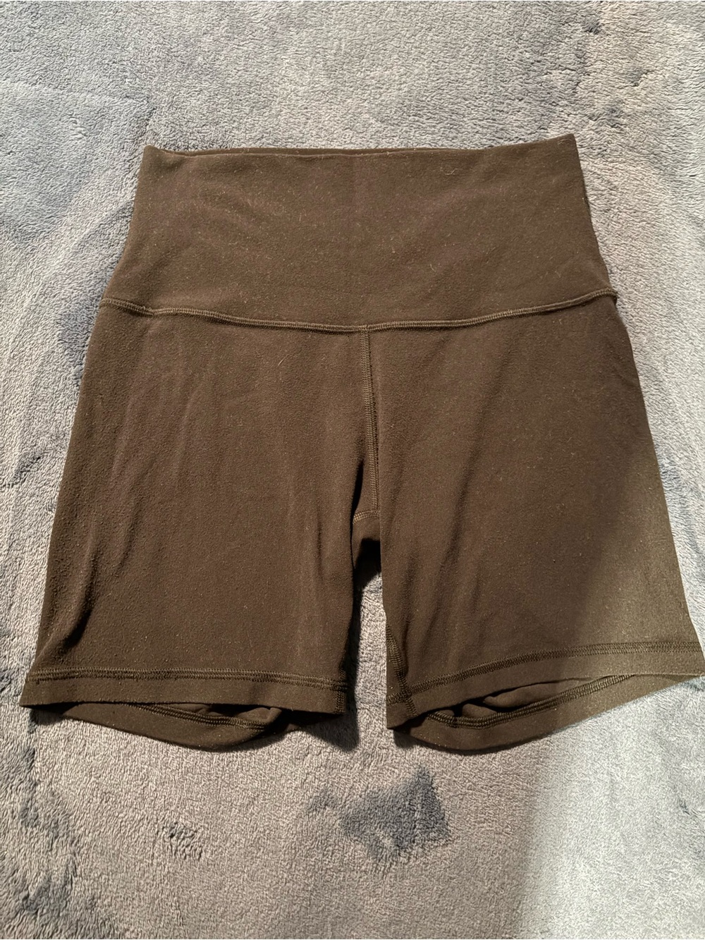 lululemon athletica Black High-Rise Bike Shorts